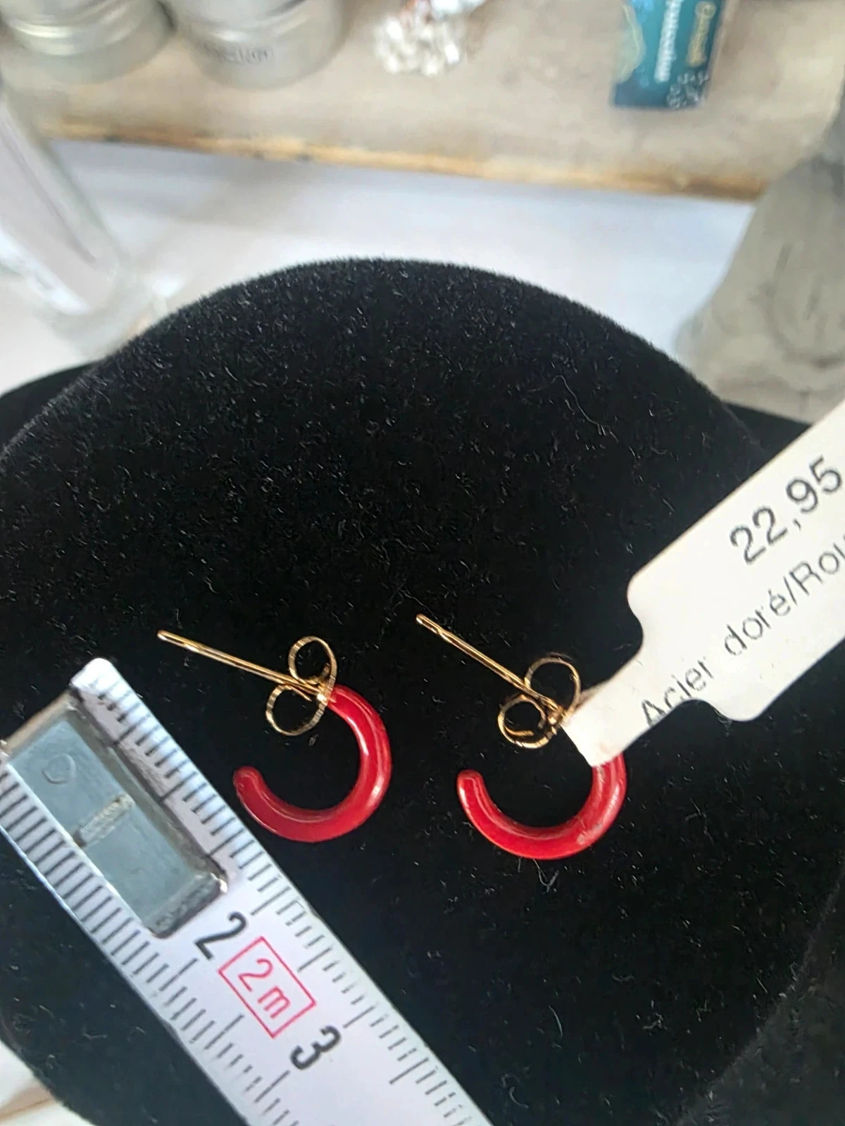 Mother's Day - pretty set in gold-tone steel and red – photo 8